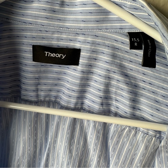 Blue Striped Button-Down - Picture 4 of 6